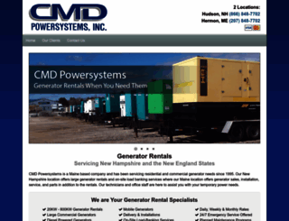 cmdpowerrentals.com screenshot