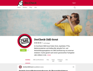 cme.doccheck.com screenshot