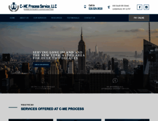 cmeprocessservice.com screenshot