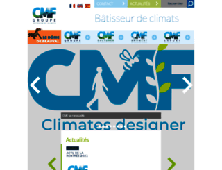 cmf-groupe.com screenshot