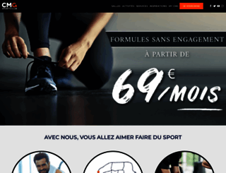 cmgsportsclub.com screenshot