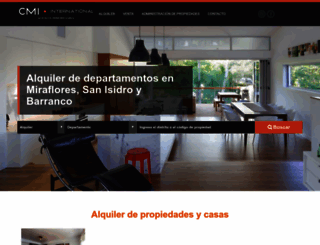 cmi-peru.com screenshot