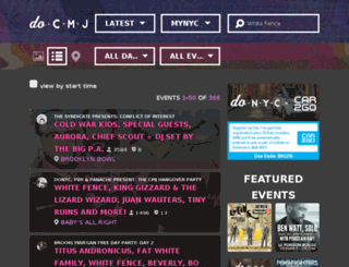 cmj.donyc.com screenshot