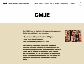 cmje.org screenshot