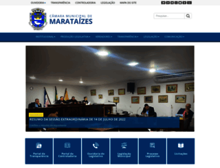 cmmarataizes.es.gov.br screenshot