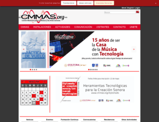 cmmas.org screenshot