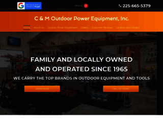 cmoutdoorpower.com screenshot