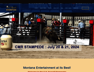 cmrstampede.com screenshot