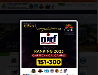cmrtc.ac.in screenshot
