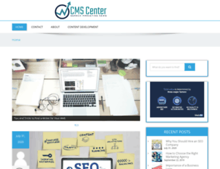 cms-center.com screenshot