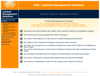 cms-content-management-solutions.de screenshot