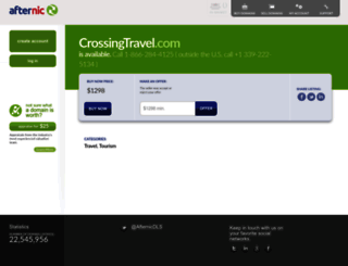 cms.crossingtravel.com screenshot
