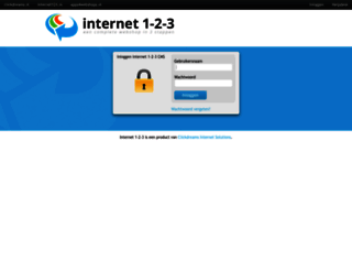 cms.internet123.nl screenshot