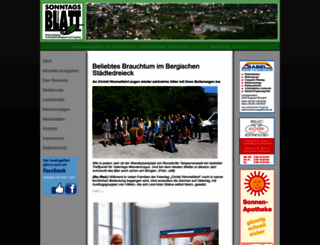 cms.sonntagsblatt-online.de screenshot
