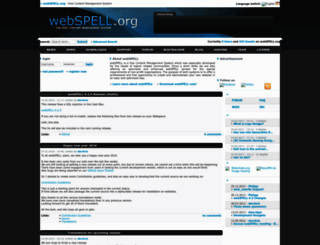 cms.webspell.org screenshot