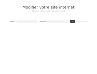 cms.webzoo.fr screenshot