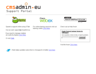 cmsadmin.eu screenshot
