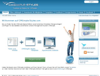 cmsimple-styles.com screenshot