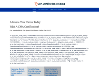 cnacertification-training.com screenshot