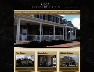 cnaconstruction.com screenshot