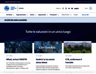cnaumbria.it screenshot