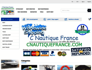 cnautiquefrance.com screenshot