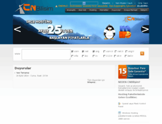 cnbilisim.com screenshot