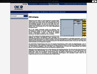 cnc-lehrgang.de screenshot