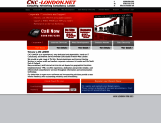 cnc-london.net screenshot