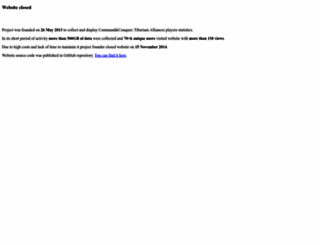 cnc-stats.com screenshot