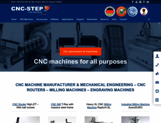 cnc-step.com screenshot