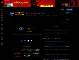 cnc.fandom.com screenshot