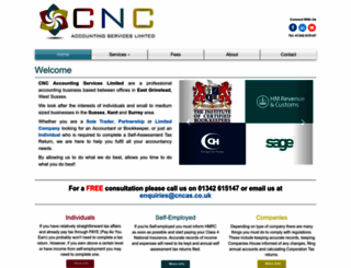 cncaccountingservices.co.uk screenshot