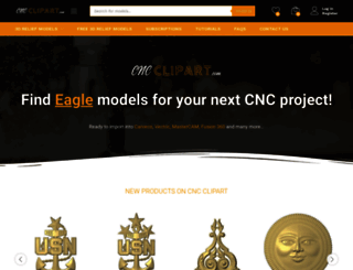 cncclipart.com screenshot
