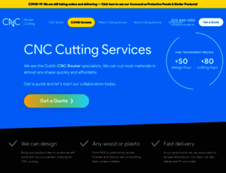 cncrouter.ie screenshot