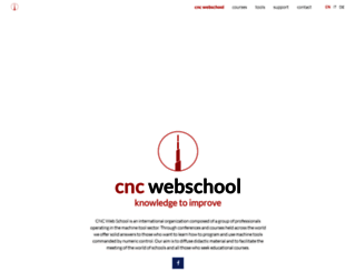 cncwebschool.com screenshot