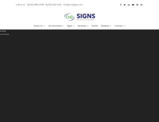 cndsigns.com screenshot