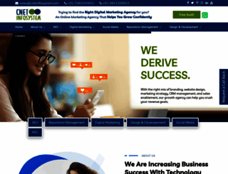 cnetinfosystem.com screenshot