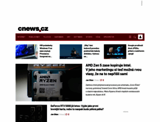 cnews.cz screenshot