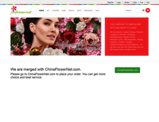 cnflowernet.com screenshot