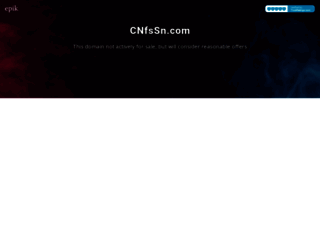 cnfssn.com screenshot