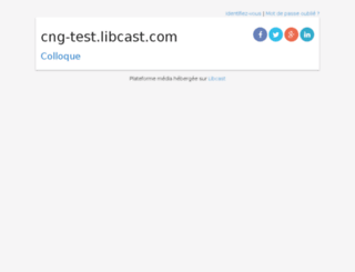 cng-test.libcast.com screenshot