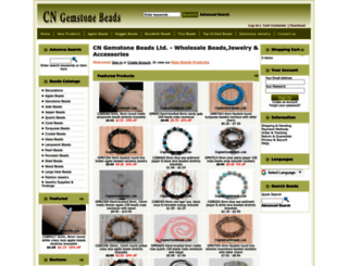 cngemstonebeads.com screenshot