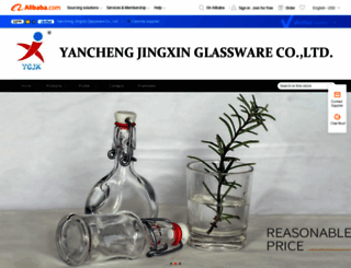 cnglasswares.en.alibaba.com screenshot