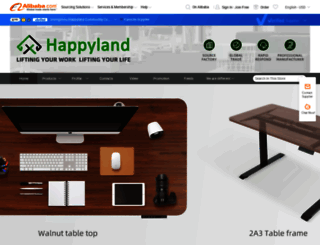 cnhappyland.en.alibaba.com screenshot
