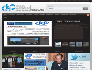 cnpcaracas.org screenshot