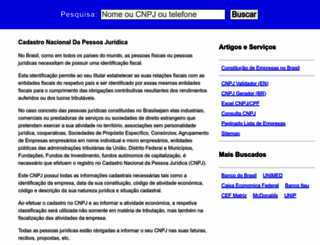 cnpj.info screenshot