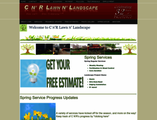 cnrlawncare.com screenshot