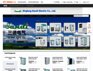 cnsandi.en.alibaba.com screenshot