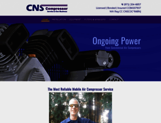 cnscompressor.com screenshot